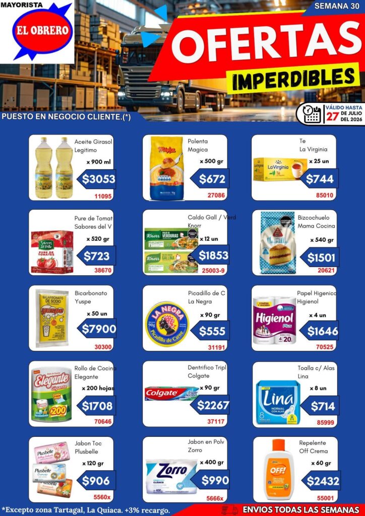 Nuevas ofertas