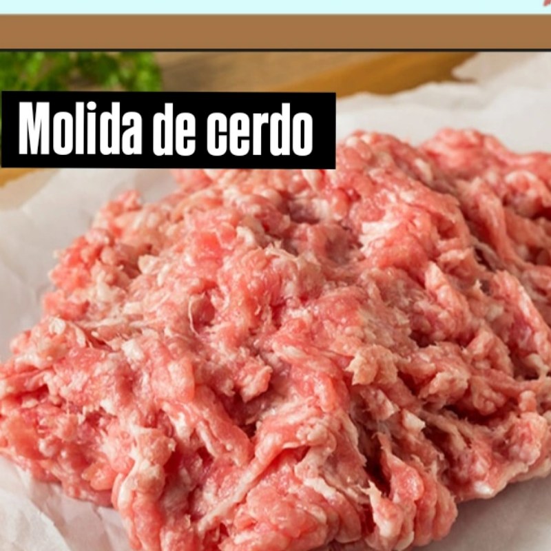 Molida de cerdo